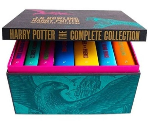 Pack Harry Potter - 1 A 7 Adult Edition - Tapa Dura - Ingles