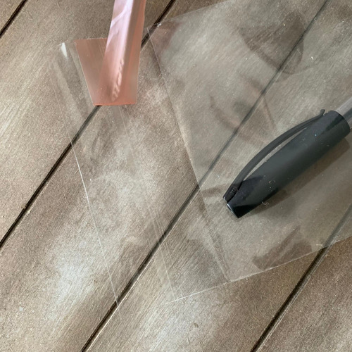 Imagem 7 de 10 de 100 Un Saco Transparente Embalagem Plástica Adesivada 10x15