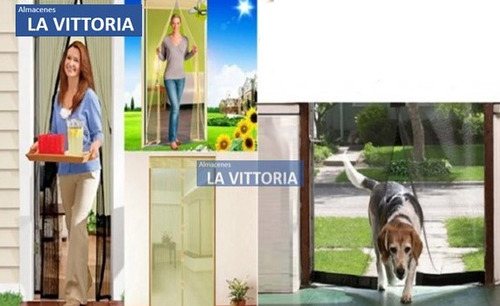 Imagen 4 de 4 de Cortina Anti Mosquitos Contra Moscos Magicc Mesh