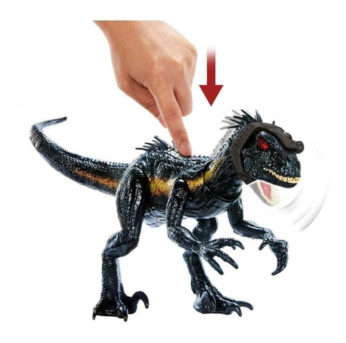 Imagen 4 de 4 de Figura de acción Indoraptor HKY12 de Mattel Jurassic World