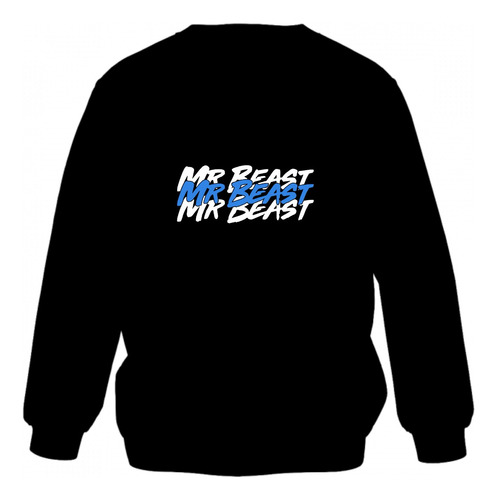 Buzo De Friza Cuello Redondo Mr Beast #4