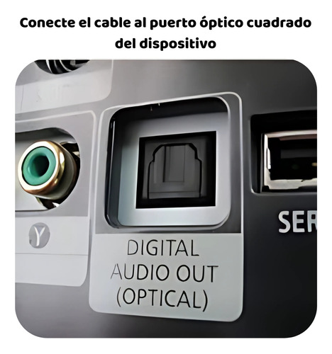 Cable Audio Digital Optico 3 Mts Od 4.0 Mm Toslink