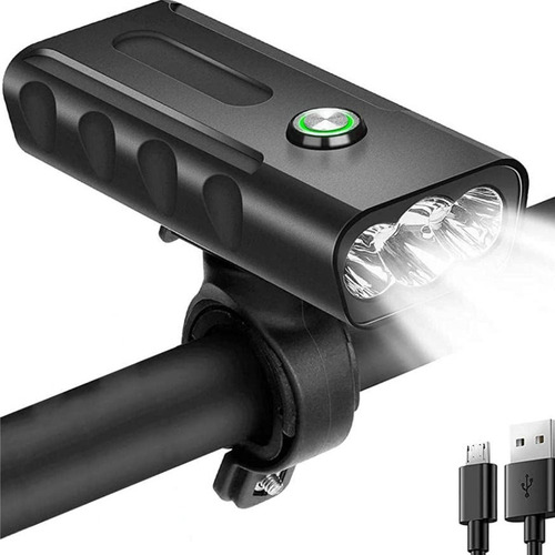 Linterna Frontal For Bicicleta Bx3 T6-l2 1000 Lúmenes +