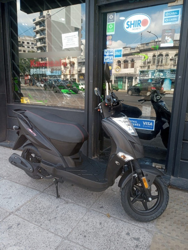 Imagen 6 de 20 de Kymco Agility 125 Okm Ahora Cordasco Negro Mate