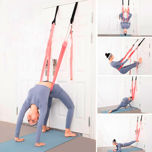 Columpio Pilates Yoga Aéreo Suspenso Balance Swing Com Bols