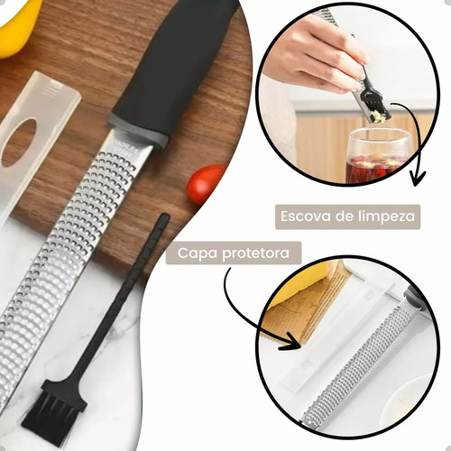 Relador Profissional Filetados Zester Citrus Limão Queijos