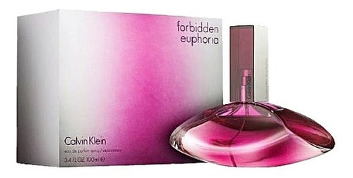 Perfume Original Forbidden Euphoria Calvin Klein 100ml Dama 