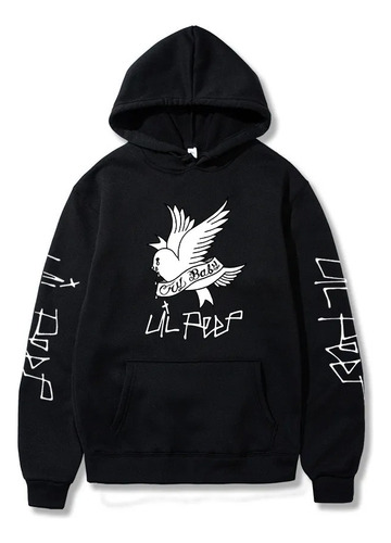 Lil Peep - Cry Baby Buzo Canguro Unisex Algodón - Hip Hop 