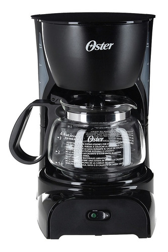 Imagen 3 de 4 de Cafetera De Filtro Oster Dr5b Jarra De Vidrio P/4 Tazas