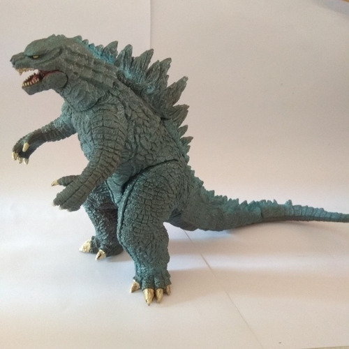 Godzilla Bootleg Articulado Azul 26 Cm Gojira Moustro (Usado)
