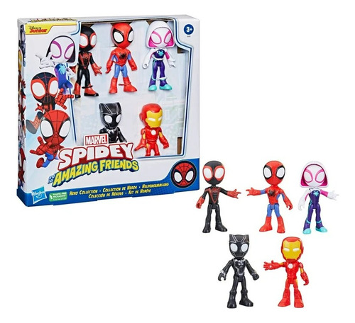 Marvel Spidey And His Amazing Friends Coleccion De Heroes