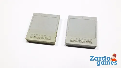Memory Card Gamecube - Original - Funcionando - Gc - Cinza