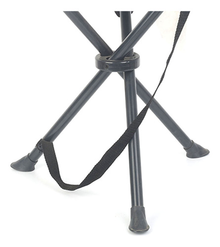 Taburete Trípode Para Silla Plegable Al Aire Libre, Ligero Y