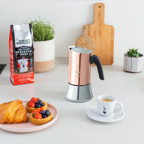 Cafetera Espresso Bialetti Venus Induction Con Estufa, 6 Taz