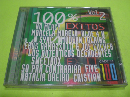 100 % Exitos Vol.2 Cd Compilado Cadena 100 (31)