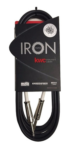 Cable Instrumento Plug Plug Kwc Iron Silver 305 6 Metros