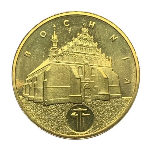 Moneda Polonia 2 Zlote Año 2006 Y# 543 Bochnia