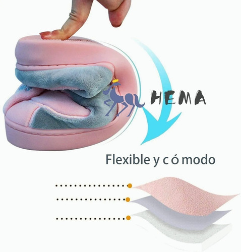 Imagen 4 de 10 de Pantuflas Peluche Gatos Lindas Cómodas Mujer Hombre Parejas