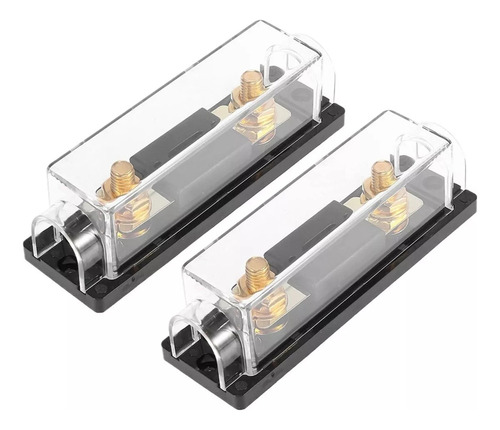 2 Portafusibles Anl Con Fusible Anl 200 Amp For Audio Auto