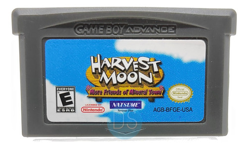 Harvest Moon More Friends Of Mt Version Ingles Re-pro Gba