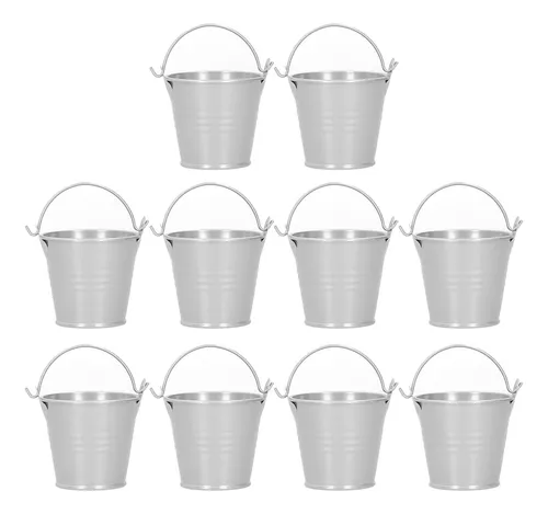 Flower Pot 10pcs Mini Succulent Plant Small Metal