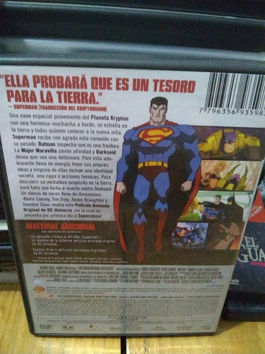 Imagen 2 de 3 de Pelicula Original En Dvd Batman Y Superman Apocalipsis