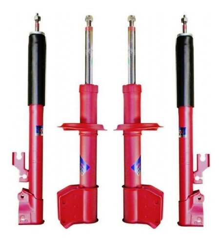 Kit 4 Amortiguadores Fric Rot Fiat Uno - 2000