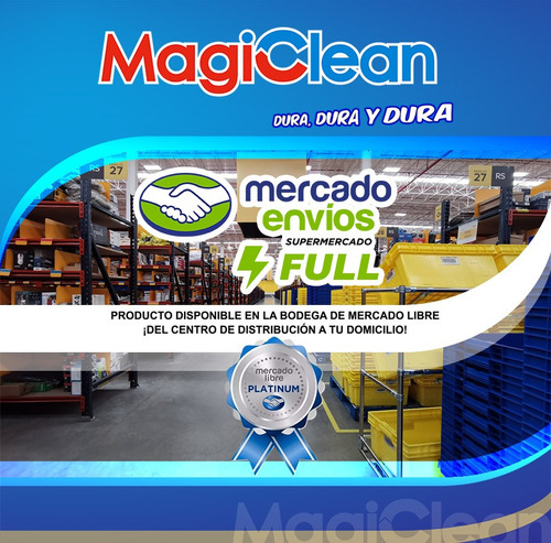 5 Repuestos Trapeador Turbo / Spin Magic Mop 100% Microfibra
