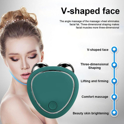 Mini Masajeador Facial De Microcorriente Lifting Y Reafirman