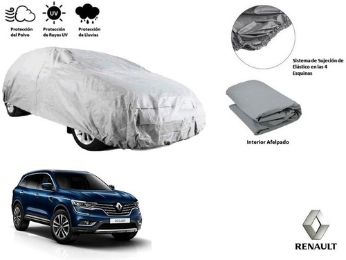 Cubierta Funda Cubre Auto Afelpada Renault Koleos 2015 Msi