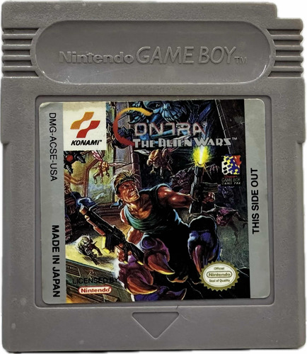 Contra The Alien Wars | Game Boy Color Original (Reacondicionado)