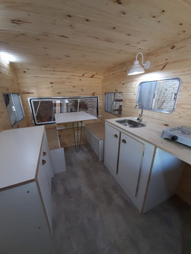 Imagen 8 de 15 de Modelo De Machimbre Medida 3,50 Mts Casa Rodante Amanecer