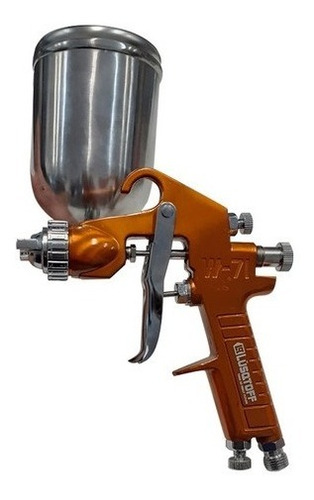 Imagen 7 de 9 de Pistola De Pintar Lusqtoff Alta Gravedad W-71g Je