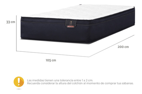 Colchón Empire 1.5 Plazas (105x200cm)