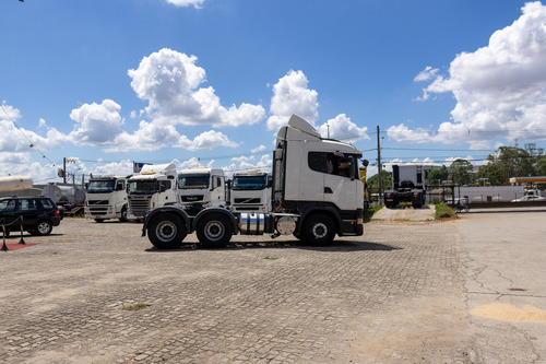Scania R440 Opticruise 6x4 Com Defletor Em Excelente Estado