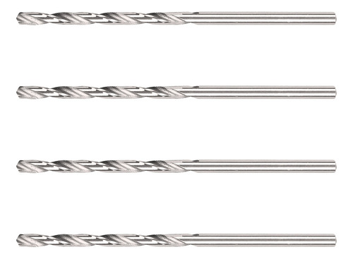 Box 4 Brocas Hss 7/64 Trusilver Para Metal, Truper
