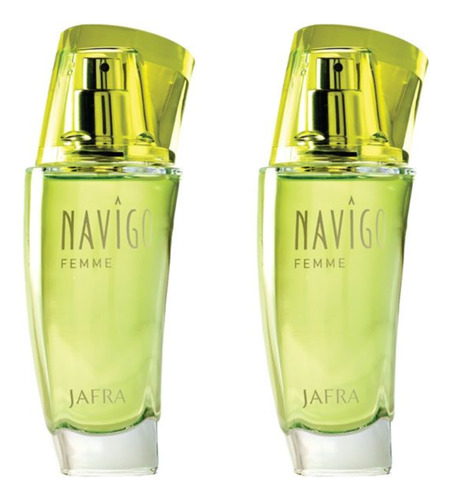 Jafra Navigo Femme Doble Contenido 100 Ml Perfume Mujer Pack