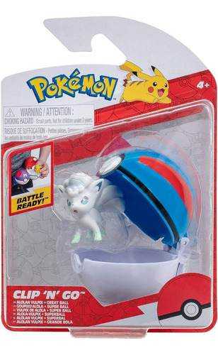 Pokemon Clip N Go Alolan Vulpix