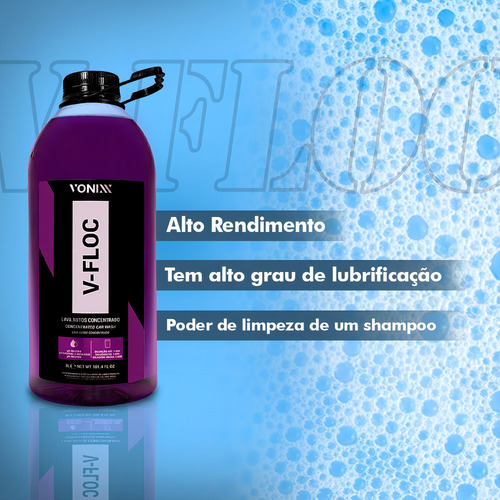 Kit de champú desengrasante Vonixx Alumax Removex 5 l V-floc 3 l