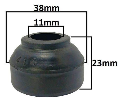 Buje Goma De Brazo Oscilante Para Fiat Uno Motor 1.3