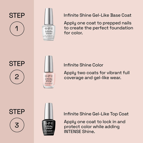 Opi Infinite Shine - Esmalte De Uñas De Larga Duración Con A