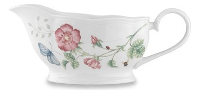 Lenox Butterfly Meadow Porcelana  Salsera Soporte