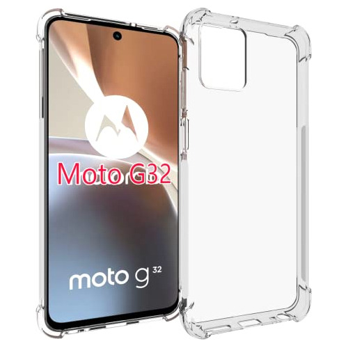 Funda Para Motorola Moto G32 Transparente Tpu-02
