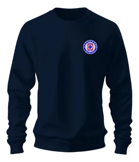 Sudadera Sweater Bordado Club Futbol Equipo Cruz Azul