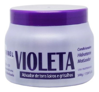 Matizador Pigmento Violeta 500g Cabel Loiros/ Luzes Mairibel