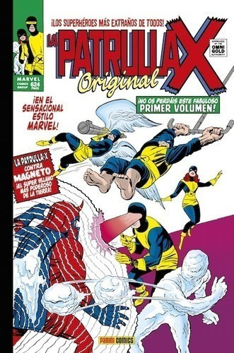 Libro - Marvel Gold La Patrulla-x Original 1 Origenes - Stan