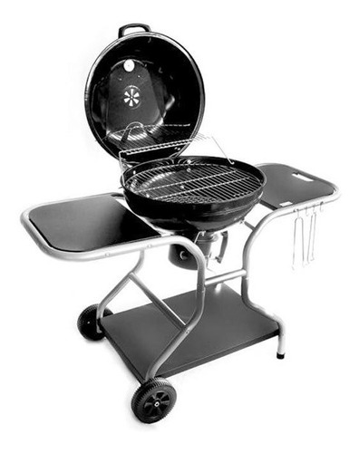 Parrilla Bram Metal A Carbon Paraiso Amba Color Negro