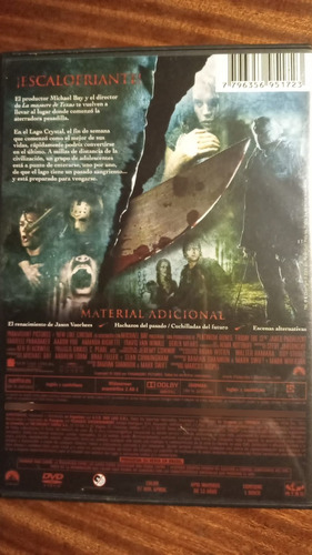 Dvd Original Viernes 13 - Bienvenido Al Lago Crystal (om) (Usado)