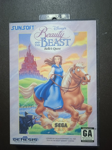 The Beauty And The Beast Belles Quest - Sega Genesis 