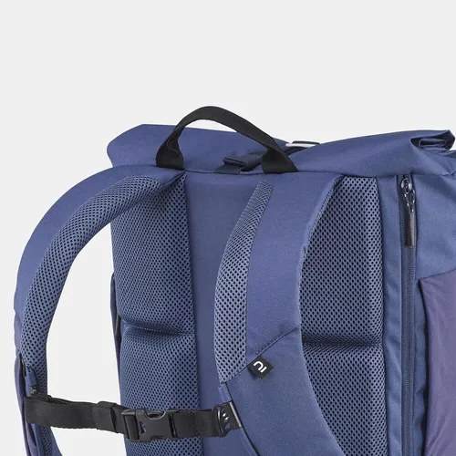 Mochila Rolltop Trail NH Escape 500 de 23 litros, color azul